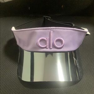 ALO Yoga Lavender Reflective Visor